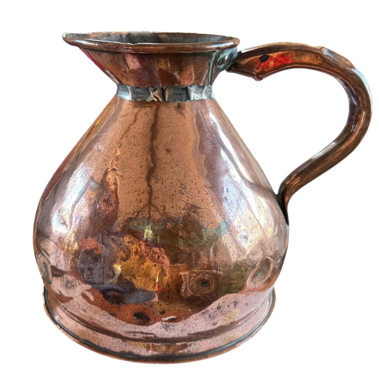 Antique One Gallon Copper Jug