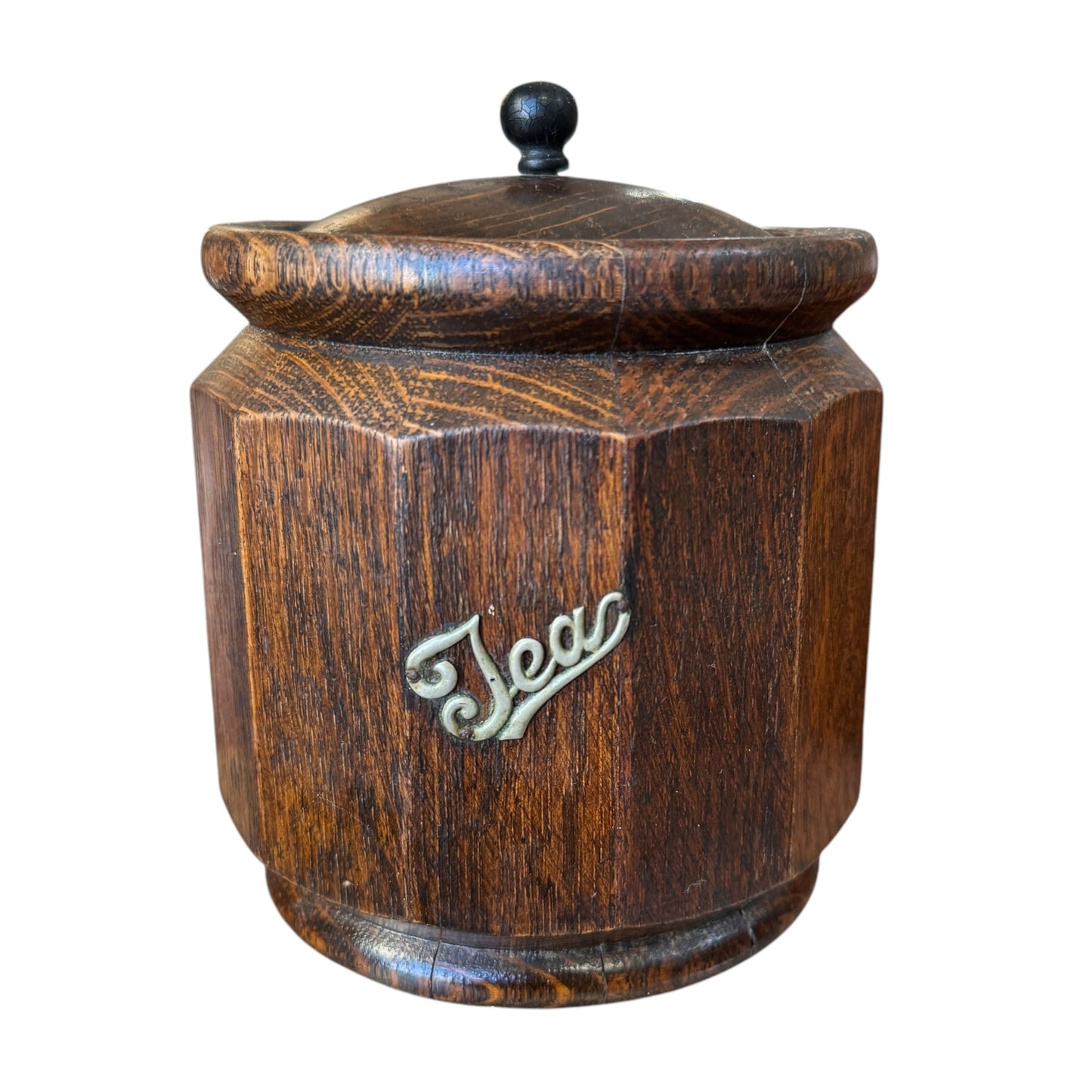 English Wooden Tea Barrel
