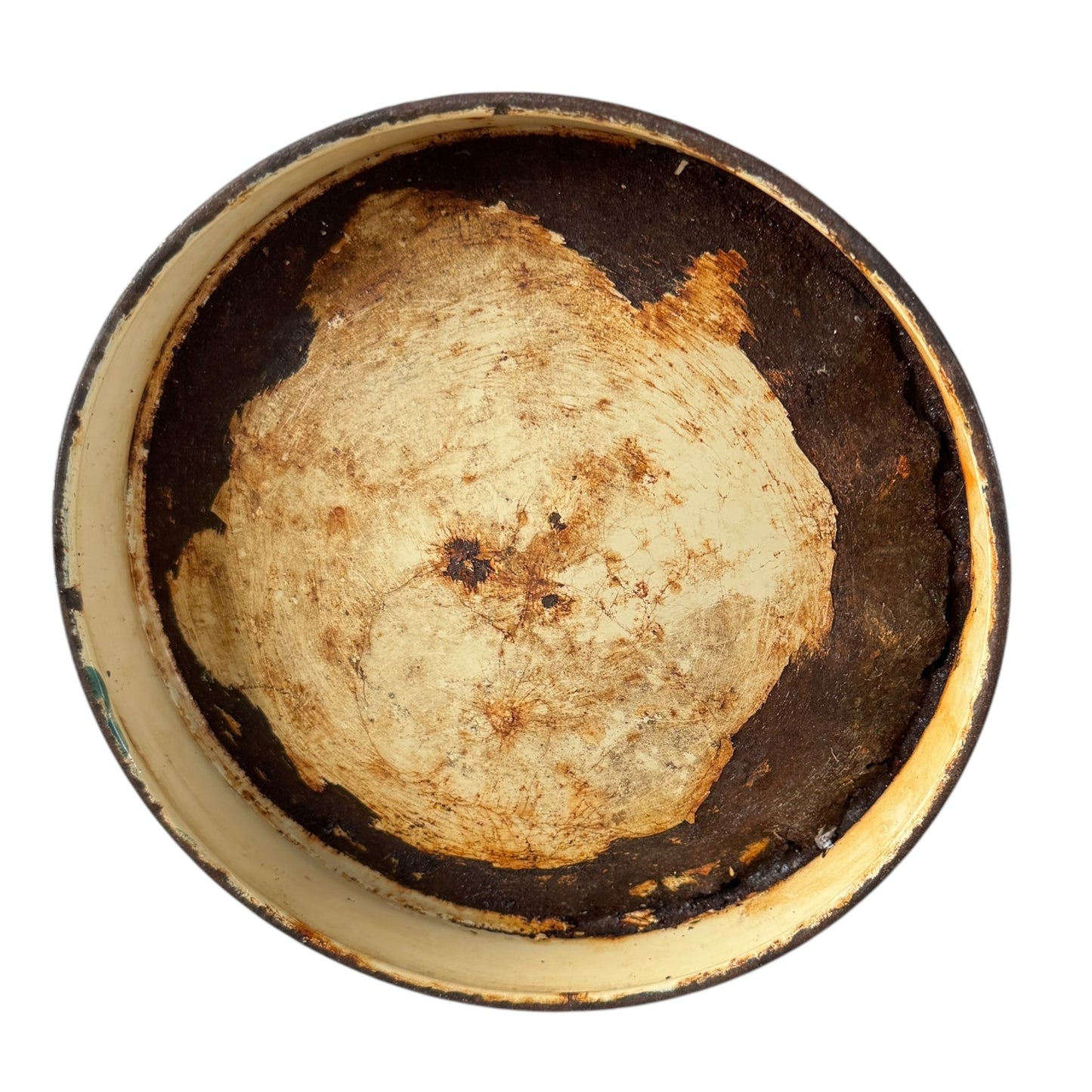 Cream Enamel Pitcher