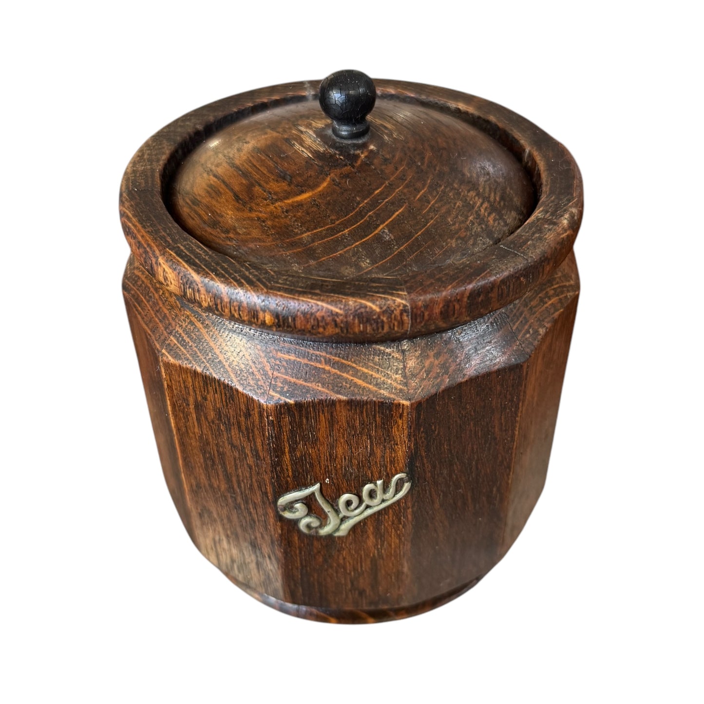 English Wooden Tea Barrel