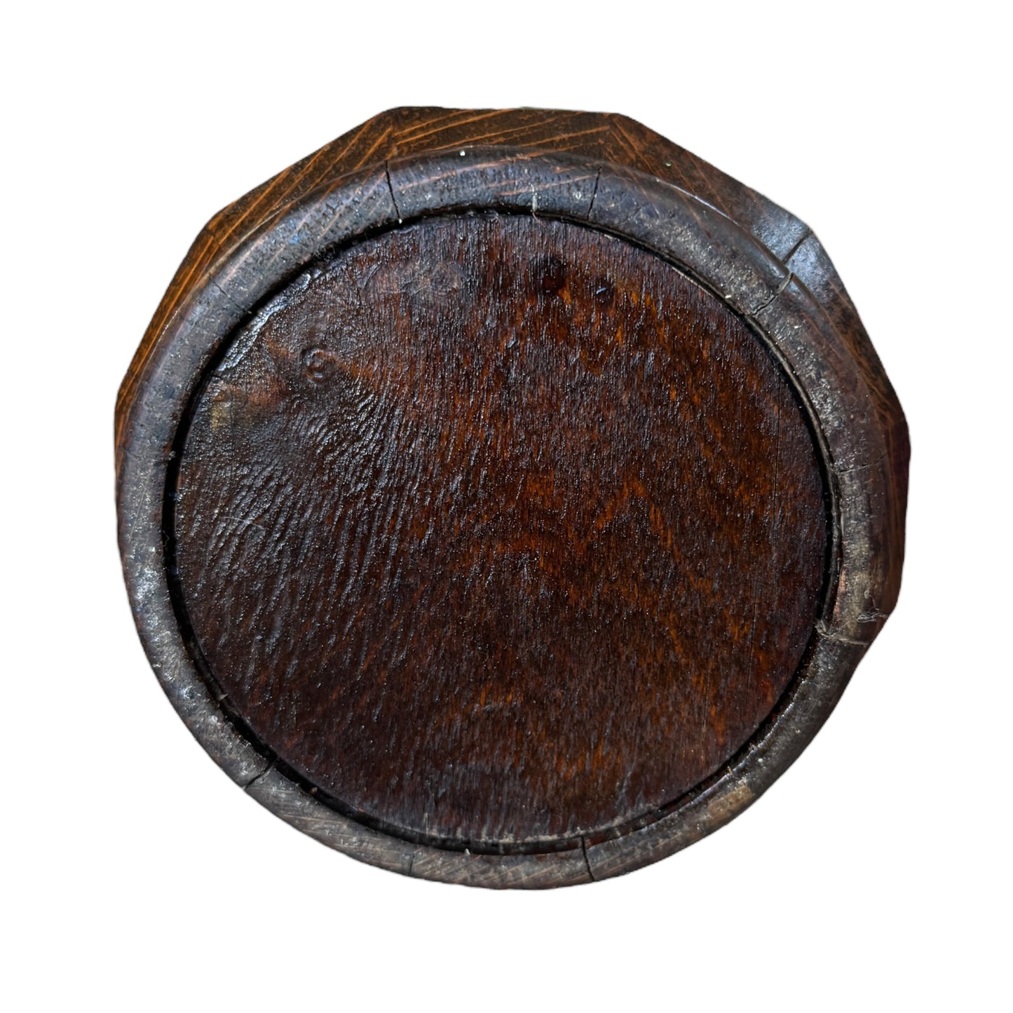 English Wooden Tea Barrel