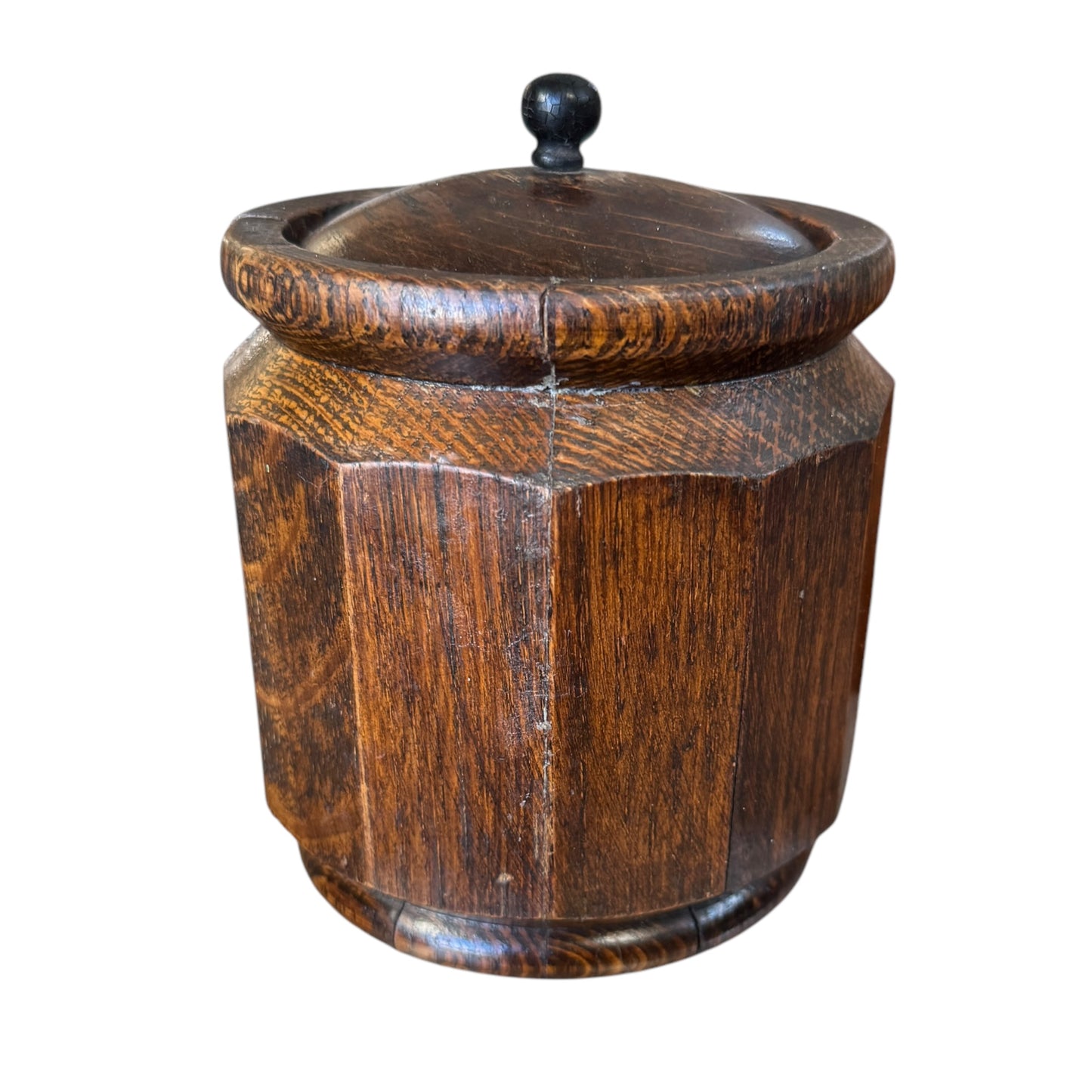 English Wooden Tea Barrel