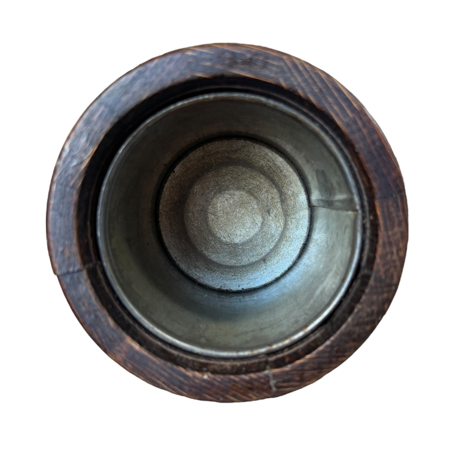 English Wooden Tea Barrel
