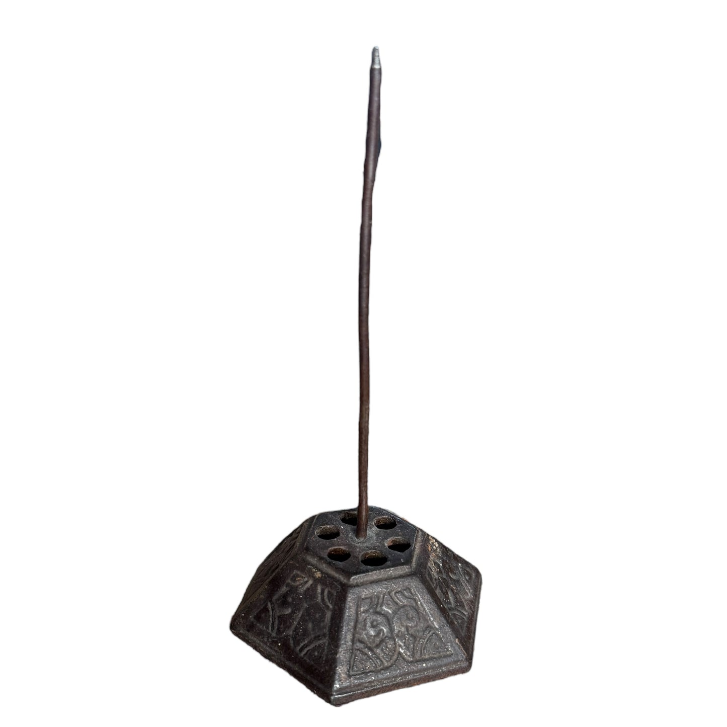 Antique Iron Desk Receipt Spike