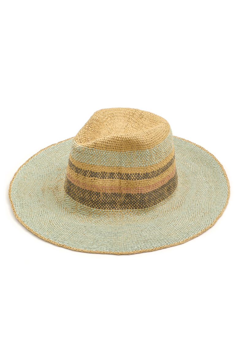 Spring Hue Sun Raffia Hat