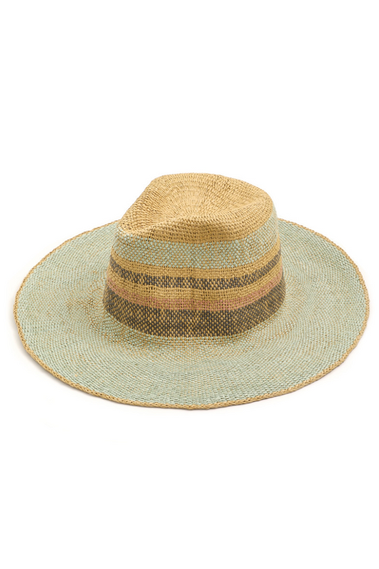 Spring Hue Sun Raffia Hat